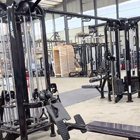 Vente directe d'usine gymnase commercial portique équipement de Fitness multifonctionnel même style quatre cinq stations de huit personnes