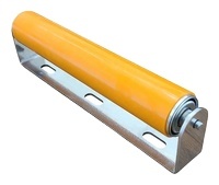 Con lăn thép hiệu suất cao nh Nylon PVC nhựa <span class=keywords><strong>PU</strong></span> tráng trọng lực Băng tải con lăn - Product Image 2