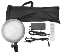 Lumière LED WF LED-45D 45W avec écran LCD et boîte à lumière douce de 50x70cm pour la photographie, la vidéo, la diffusion en direct et le maquillage