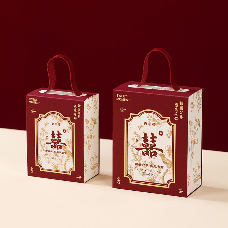 Vin rouge [Fenêtre de pavillon antique + Double boîte intérieure de bonheur]