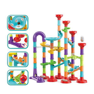 Vente chaude Marbre Run Toy Set STEM Éducatifs En Plastique Tuyau Blocs De Construction Puzzles pour Enfants Préscolaires - Product Image 3