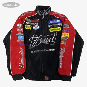 Giacca da Corsa F1 Vintage Disponibile in Stock Giacca da Gara Invernale per Ragazzo <span class=keywords><strong>Uomo</strong></span> e Donna Cappotto da Moto Formula 1 - Product Image 3