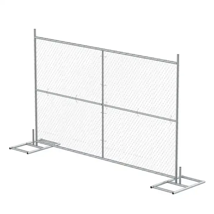 Hot Sale Easy Installation Portable Chain Link Temporary Fencing 6*8ft 6*10ft 6x12ft For USA Market