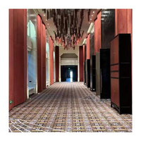 Tapis de casino Axminster résistant au feu de haute qualité Floral