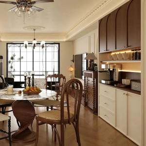 Muebles de Comedor de Madera Estilo Medieval Francés Personalizables, Armarios de Almacenamiento para Decoración de Salas de Estar en Villas - Product Image 2