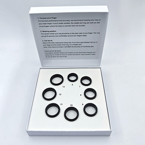 Tùy Chỉnh Thiết Lập Chân Kim Cương Builder Magnetic Engagement Wedding Nhẫn Set Kit Hiển Thị Mẫu Với Nhựa Trường Hợp Bán Công Cụ - Product Image 4