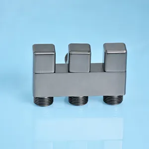 Desviador de Agua Automático de Latón Moderno 1 Entrada 2 Salidas con Paro Automático, Ahorro de Agua, Fácil Instalación para Bañera de Baño - Product Image 3