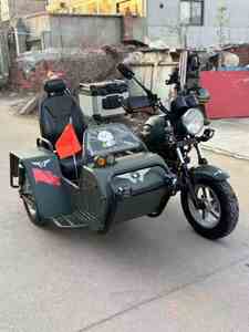 300cc Open Sidecar <span class=keywords><strong>3</strong></span>-Wheel <span class=keywords><strong>Chopper</strong></span> Motorcycle avec caractéristiques d'utilisation des passagers - Product Image 2