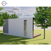 Chalet conteneur de luxe à 2 étages moderne personnalisé de 20 pieds 40 pieds Petite maison en acier léger Pack plat Services de villa Maison préfabriquée mobile