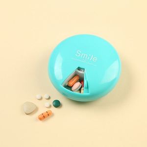Large Capacity Medical Storage Container Daily Portable Divided Medication Reminder Health Supply Plastic AM PM Compartment - Product Image 4