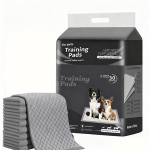 Großhandel 5-Schichtige Auslaufsichere Wasserdichte Einweg-Haustierunterlagen Welpen-Trainingsunterlage Hunde-Pinkelmatte - Product Image 1