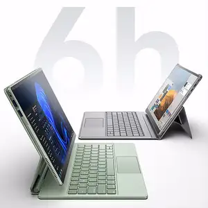 13 Inch New 2in1 Tablet PC Surface Style Touch Screen 8GB+256GB Home Office Education Win 11 Tablet PC With Keyboard