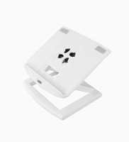 Support de refroidissement ergonomique pour ordinateur portable Tornado NBS-09W avec ventilateur intégré, design pliable et réglable, conception brevetée, moule privé, accessoire périphérique