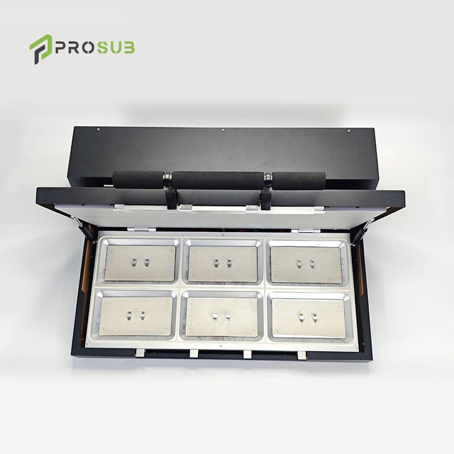 Prosub 6 in 1 Multifunction 3D Eco-Friendly 2150W Vacuum Sublimation Machine Heat Press for Phone Case AirPods Keycaps Printing