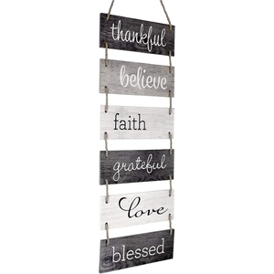 Ornement mural en bois suspendu Plaque murale pour cuisine <span class=keywords><strong>salle</strong></span> <span class=keywords><strong>de</strong></span> <span class=keywords><strong>bain</strong></span> décor à la maison <span class=keywords><strong>petite</strong></span> taille facile à installer ornement <span class=keywords><strong>de</strong></span> chambre mignon - Product Image 1