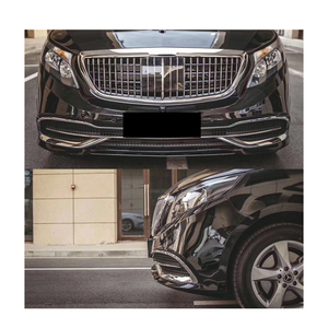 Kit Carrozzeria per <span class=keywords><strong>Mercedes</strong></span> <span class=keywords><strong>Vito</strong></span> <span class=keywords><strong>Classe</strong></span> <span class=keywords><strong>V</strong></span> W447 Facelift, Aggiornamento Stile Maybach, Kit Conversione Paraurti Anteriore e Posteriore con Griglia - Product Image 1