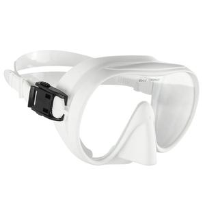 Lentille en verre trempé simple Masque de plongée en apnée Sangle de jupe en silicone Lunettes de plongée en apnée Masque de plongée libre - Product Image 5
