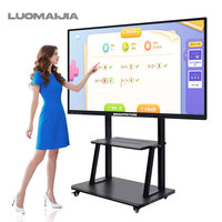 Papan Tulis Elektronik Interaktif 4K Sistem Jendela 50-Inci dengan Sentuhan Presisi untuk Proyek Kecil
