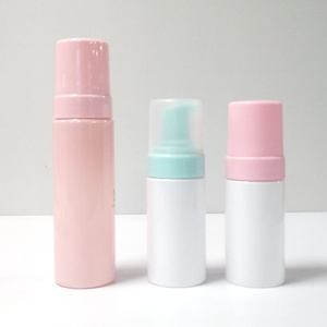 60ml/50ml <b>Empty</b> Black White Pink Foam Pump Sprayer Facial Cleanser & Eyelash Soap PET <b>Bottles</b> with Custom Logo - Product Image 6