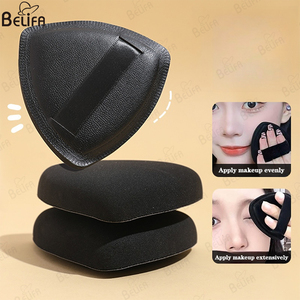 Nouveaux produits en gros Beauty Foundation Blender Marshmallow Sponge Triangle Air Cushion Best Makeup Puff Black Puffs - Product Image 3