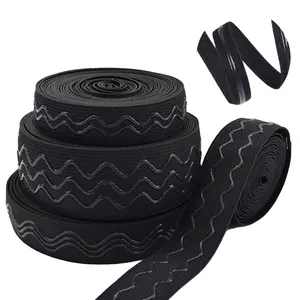 Yüzme bezi için elastik tutucu dokuma bant özel su geçirmez çevre dostu naylon kaplı Anti kayma bandı silikon özel Logo