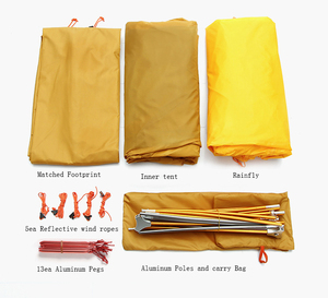 CZX-410 professionale ultraleggero 2 persone <span class=keywords><strong>tenda</strong></span> da <span class=keywords><strong>campeggio</strong></span> <span class=keywords><strong>montagna</strong></span> personalizzabile con Logo e colore - Product Image 6