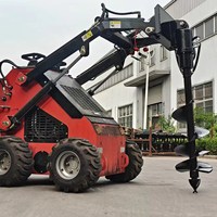 Foreuse hydraulique rotative BLVE pour mini-chargeuse, accessoire de forage de trous de poteaux, engrenage universel à pompe rapide pour la construction