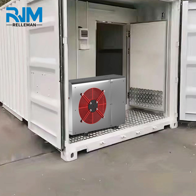 Commercial Industrial Custom Automatic Microchannel Cooling System High Performance Evaporator Condenser Refrigeration 380V/220V