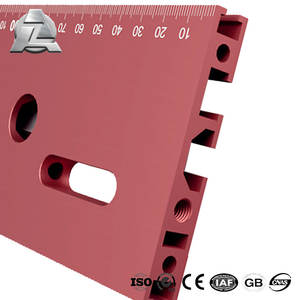 Système de cadre de gabarit de routage Machine de coupe rainure de fraisage gravure support de profil auxiliaire réglable <span class=keywords><strong>Rail</strong></span> de guidage travail du bois - Product Image 2