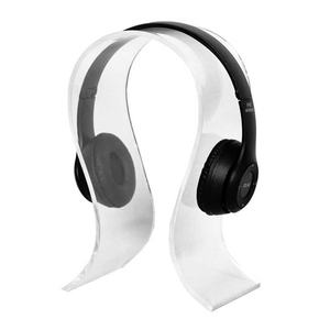 Soporte para Auriculares de Plástico Transparente y Madera, Estilo Moderno y Minimalista, para Mueble de TV, Estudio y Habitación Infantil, Modelo con Temática <span class=keywords><strong>Musical</strong></span> - Product Image 4