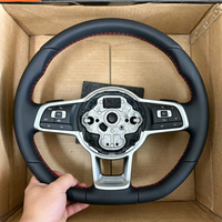 Volante de Cuero de Alta Calidad para Volkswagen VW Golf 7 MK7 GTI GTD GTE Polo Tiguan Touareg Passat CC GTI MK8 MK8.5