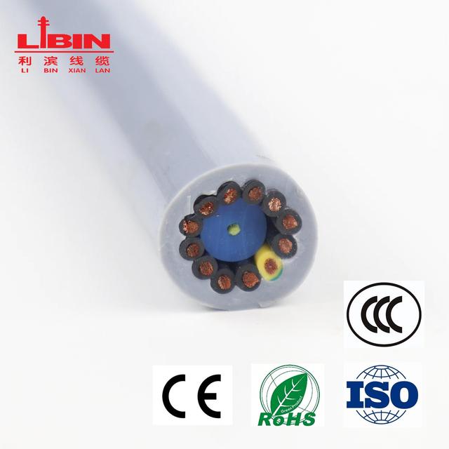 LIBIN Pure Copper Conductor Traction Cable PVC Insulation High Voltage Model 12*1.0 for Automotive Use