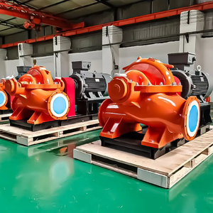 55KW High Flow Large Power Centrifugal Motor Drives Horizontal High <b>Water</b> Double Suction <b>Pump</b> - Product Image 5