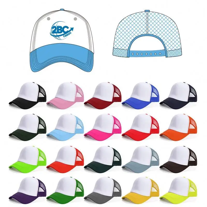 Gorras de malla de camionero, gorras deportivas de verano personalizadas para correr, gorra de béisbol Dry Fit Snapback