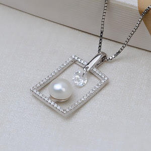 Colgante de Plata S925 con Ágata, Estilo Coreano, Accesorios DIY, 7-8mm, Popular en Europa y América, para Collares de Cabello de Bebé, Suministros para Abalorios - Product Image 3