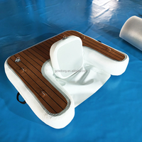 Plataforma Flotante Inflable de PVC para Descanso y Fiestas, con Certificación CE, Capacidad de 100-500 kg, en Oferta