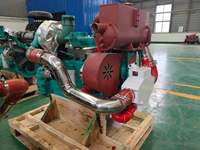 Motor diésel de propulsión marina, caja de cambios para barco, 100HP, 120HP, 4 cilindros