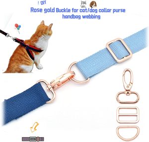 Hebilla giratoria de arcoíris con gancho de garra, hebilla deslizante de mm, hebilla de ajuste con anillo en D para collar de perro, mochila, bolso, herrajes - Product Image 5