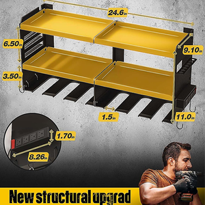 Meilleure qualité fabricant professionnel jardin Bbt40 Mt3 panneau perforé <span class=keywords><strong>Ryobi</strong></span> porte-outils Mk 4 - Product Image 5