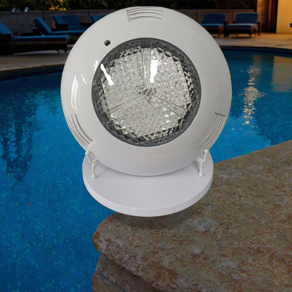 295mm IP68 Waterproof Durable Luxury High Quality Safe White LED Underwater Swimming Pool Lights AC12V 25W ABS+PC 2-Year