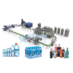 Nueva línea automática de llenado de botellas para mascotas, máquina de llenado de agua pura Mineral, línea de producción de agua potable para plantas - Product Image 1