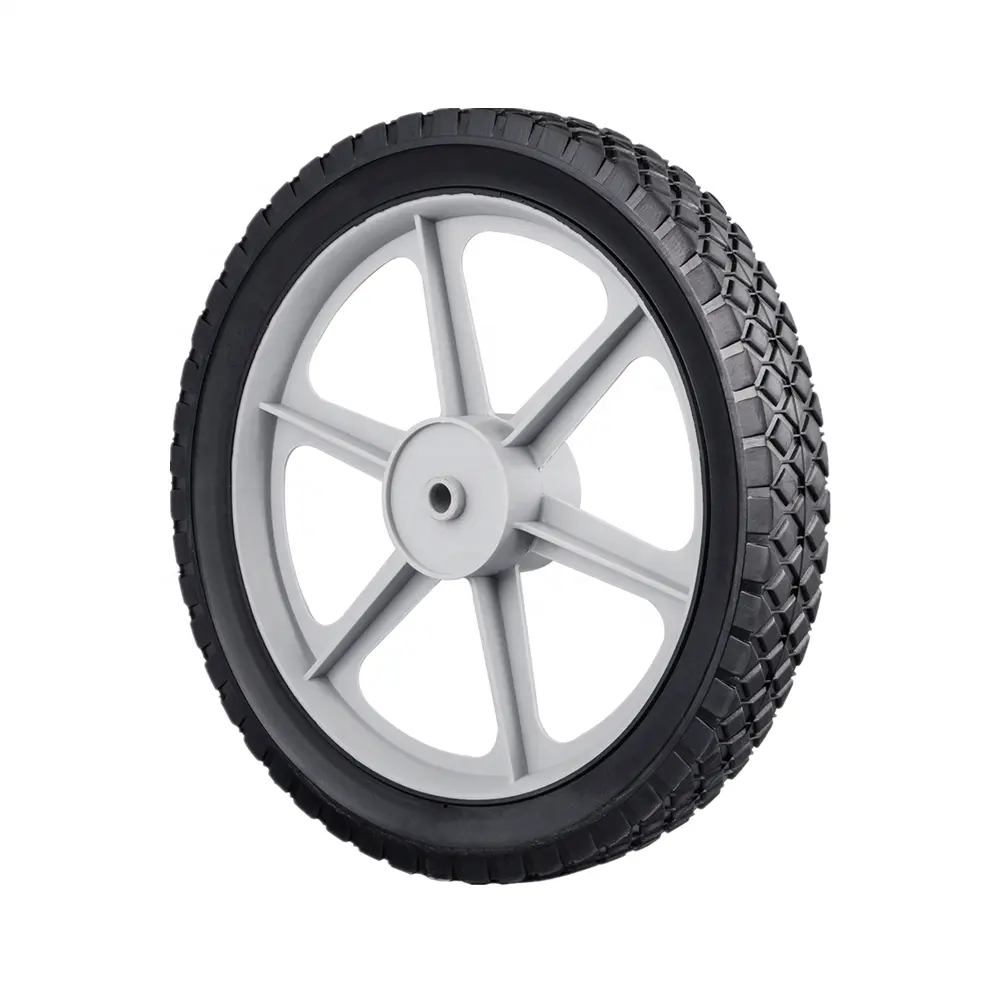 14 polegadas pneus de borracha sólida roda ab roda de exercício