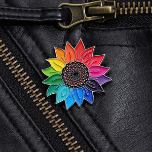 Broches decorativos pesados Mulheres Designer de café Broche - Product Image 3