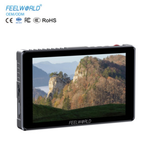 <span class=keywords><strong>FEELWORLD</strong></span> S7 จอภาพ 7 นิ้ว 1600cd/m 12G-SDI สำหรับ 2.0 1080p 94.9% DCI-P3 16:10 HDR วิดีโอ หน้าจอสัมผัส 3D LUT Waveform จากโรงงานโดยตรง - Product Image 1