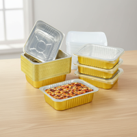Boîte de cuisson rectangulaire oblongue 580ML 750ML 930ML en promotion, écologique, qualité alimentaire, pour pâtes, gâteaux et plats à emporter