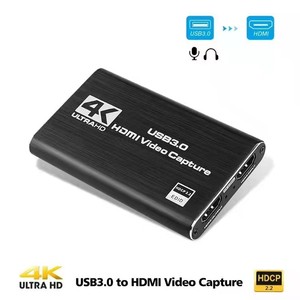 Tarjeta Capturadora de Video 4K 60fps para Juegos, Transmisión en Vivo HDMI a USB 3.0, Tarjeta de Captura HDMI para Xbox PS4, Transmisión en Vivo de Juegos - Product Image 4