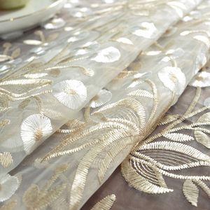 Mantel al por mayor de hilo de red con encaje de té bordado, moderno y sencillo para el hogar, toalla de cabecera cuadrada pequeña o redonda. - Product Image 2