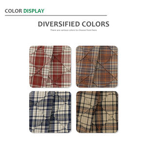 Производство одежды, окрашенная плетеная ткань в клетку, 100% хлопчатобумажная жаккардовая клетчатая ткань для рубашек и пиджака на заказ - Product Image 5