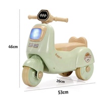 Monopattino per Bambini 1-3 Anni, Scooter per Imparare a Camminare, Moto Senza Pedali per Bambini