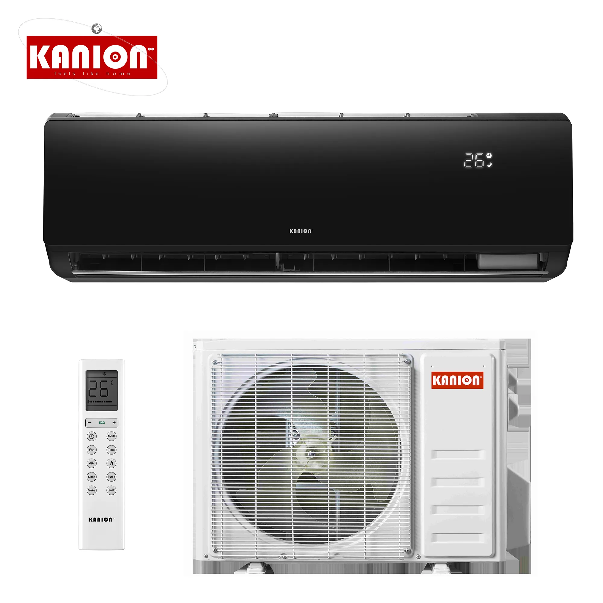 Сплит-тепловой насос 50 Гц 12000BTU 18000BTU 24000BTU мини-кондиционер R410 ac